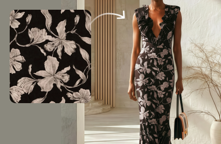 Apply Pattern To Garment