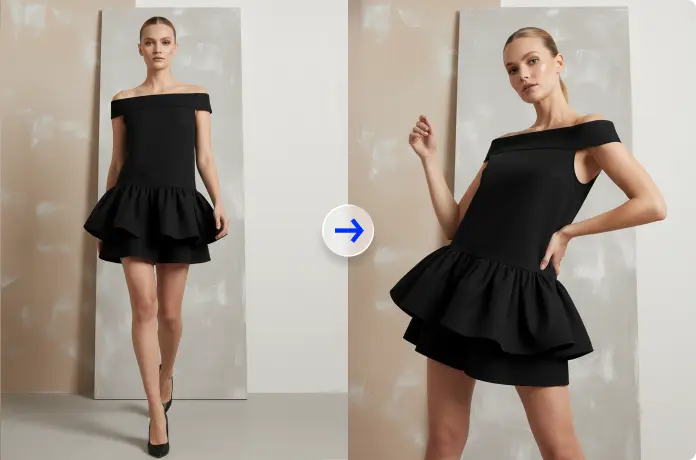 Swap Models and Poses Freely