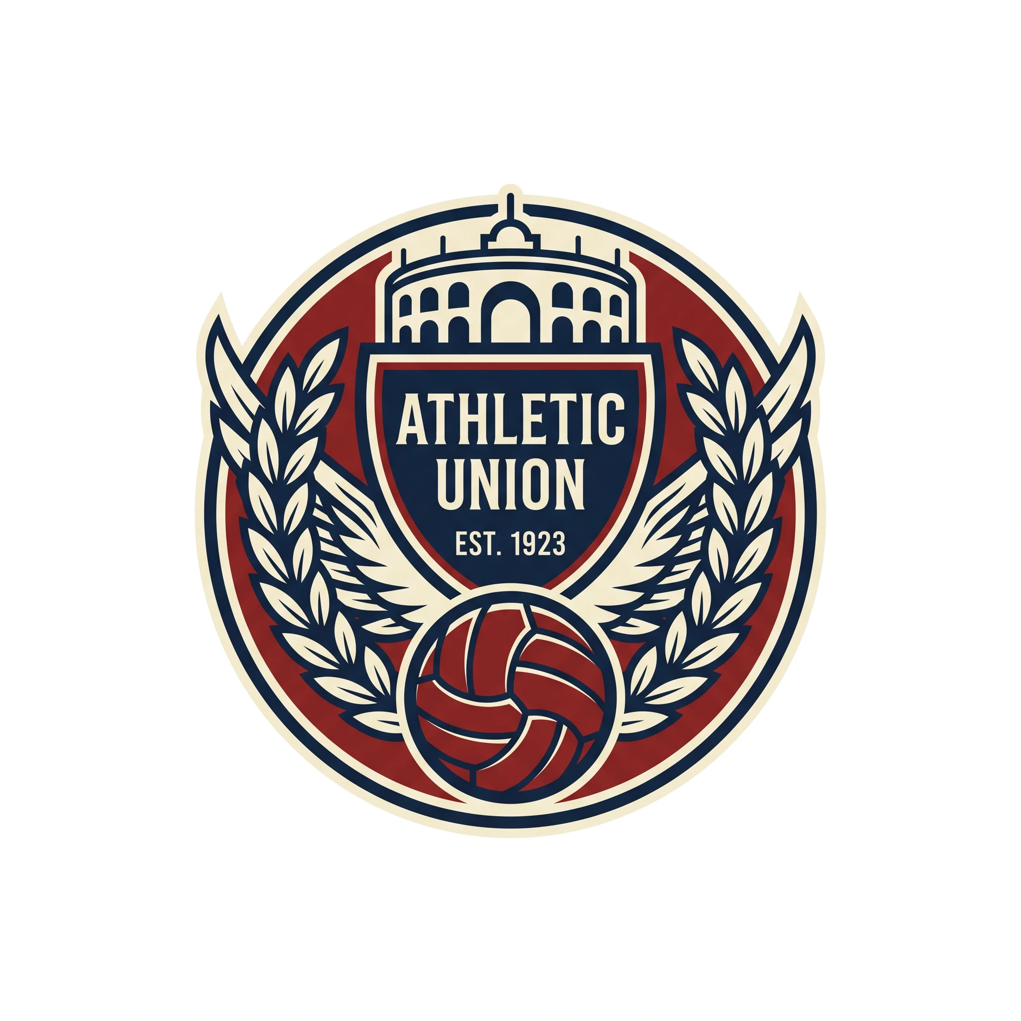 Vintage Football Badge