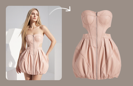 Garment to Flat Lay